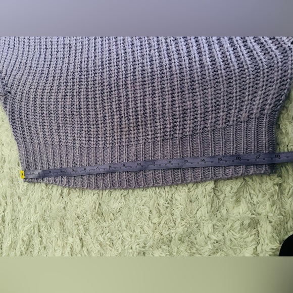 Oversized thickened purple high waist Cloth by RD sweater - Picture 6 of 10